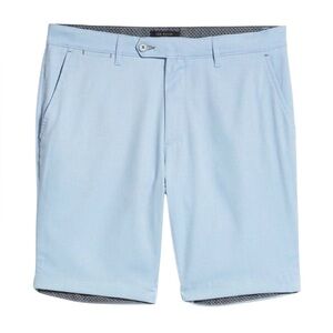 Ted Baker London Men’s Chino Shorts Size 38R Light Gray Blue excellent condition
